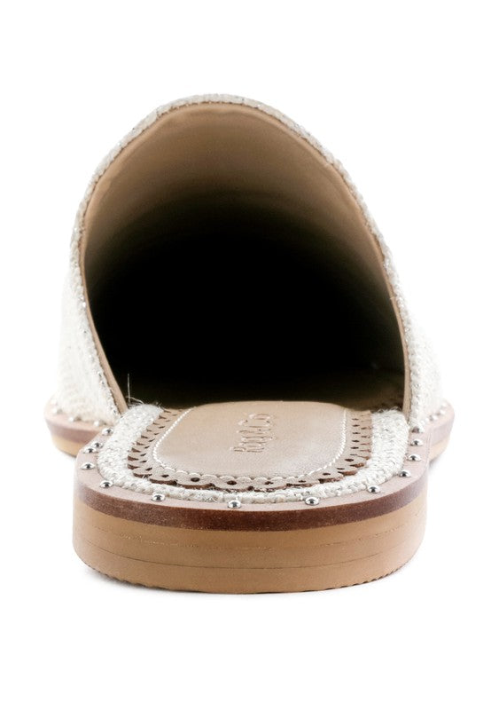 RAG & CO LIA CANVAS MULES