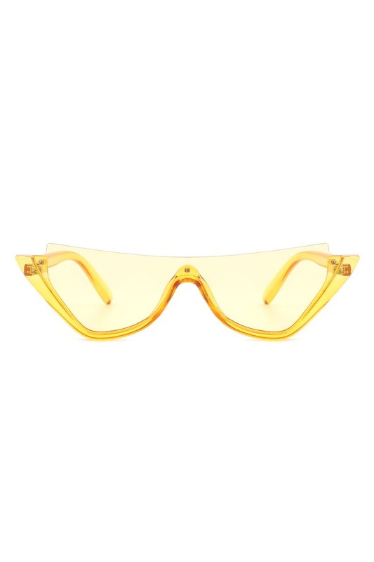 Retro Half Frame Fashion Cat Eye Sunglasses