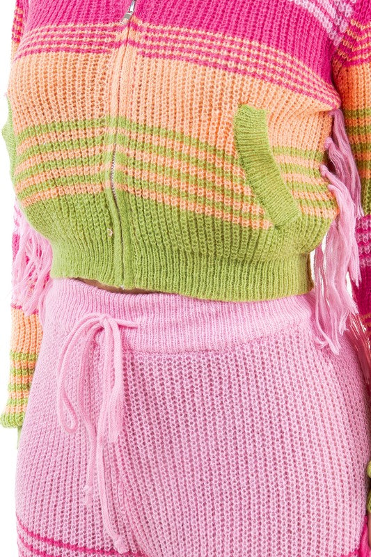 WOMEN FASHION 2PC SWEATER PANTS SET