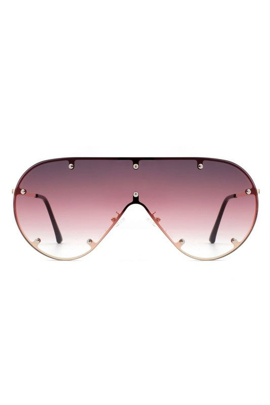 Retro Oversize Aviator Fashion Sunglasses