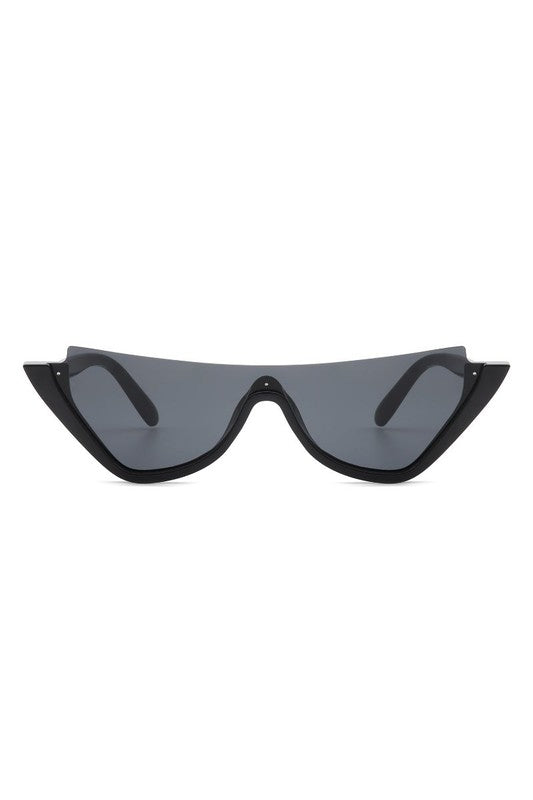 Retro Half Frame Fashion Cat Eye Sunglasses