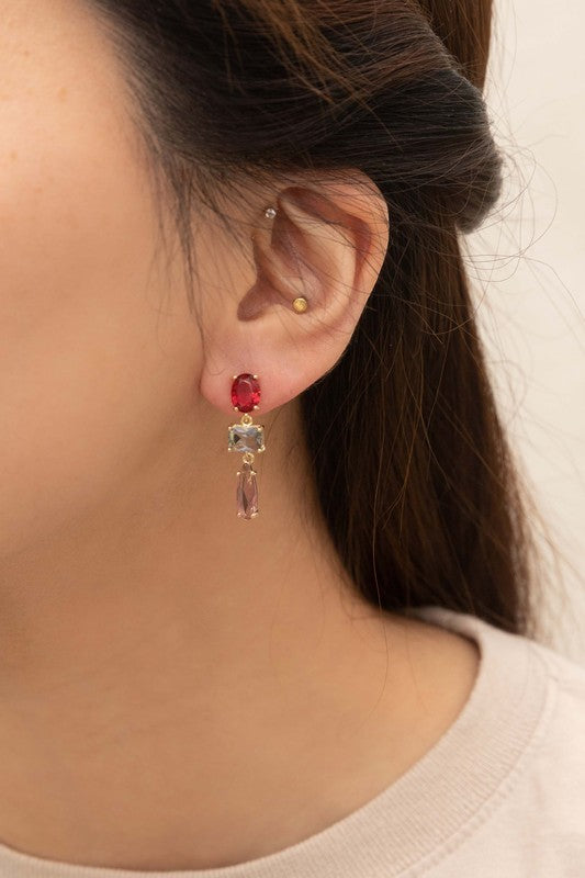 Fraise Dangle Earrings