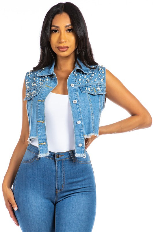 SEXY DENIM VEST