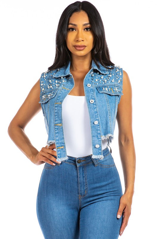 SEXY DENIM VEST