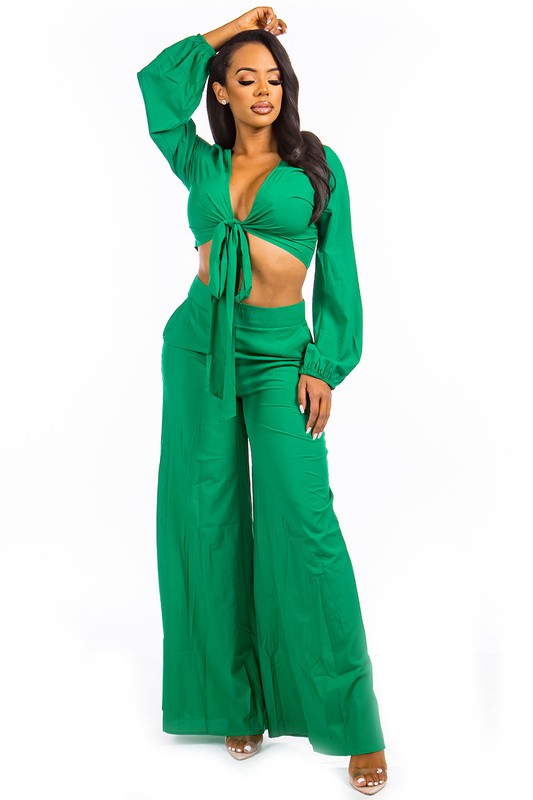 STYLISH TWO PIECE PANT SET