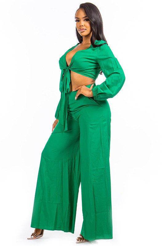 STYLISH TWO PIECE PANT SET