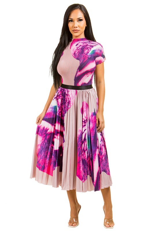 STYLISH MAXI DRESS 2PC SET