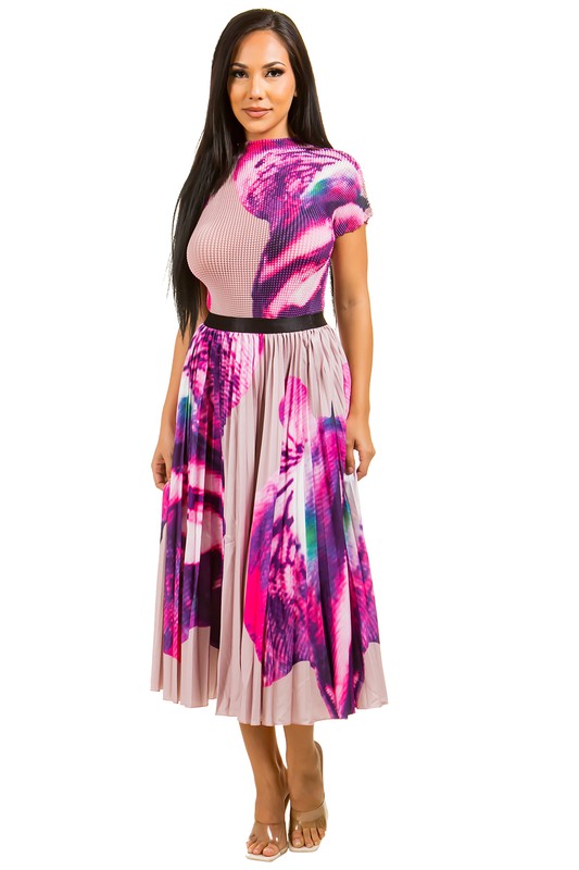 STYLISH MAXI DRESS 2PC SET