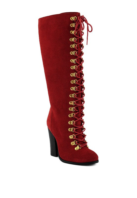 Street-Slay Antique Heeled Calf Boot