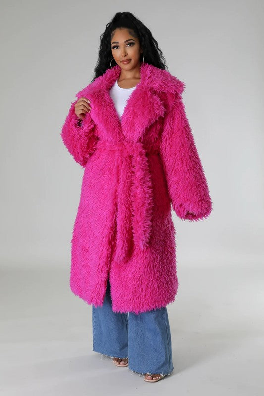 FOXY Fuzzy Fur Winter Heavy Jacket