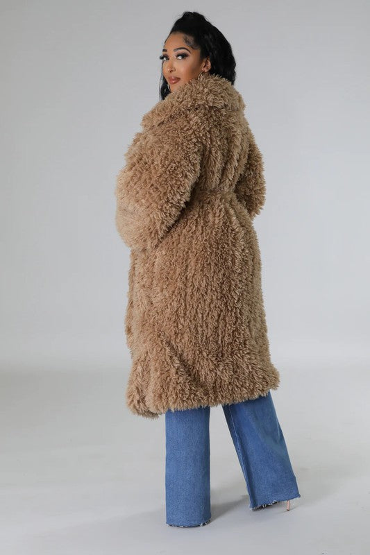 FOXY Fuzzy Fur Winter Heavy Jacket