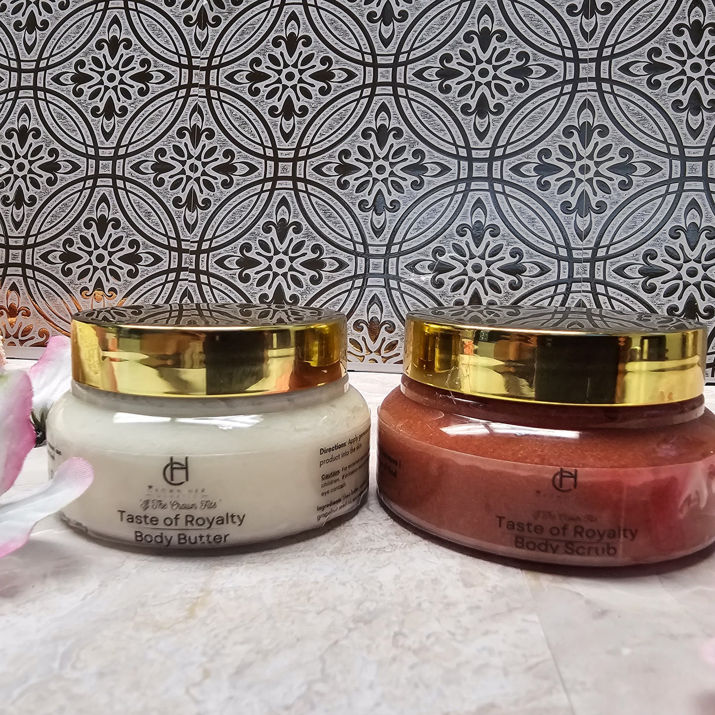 Body scrub and Body Butter Set