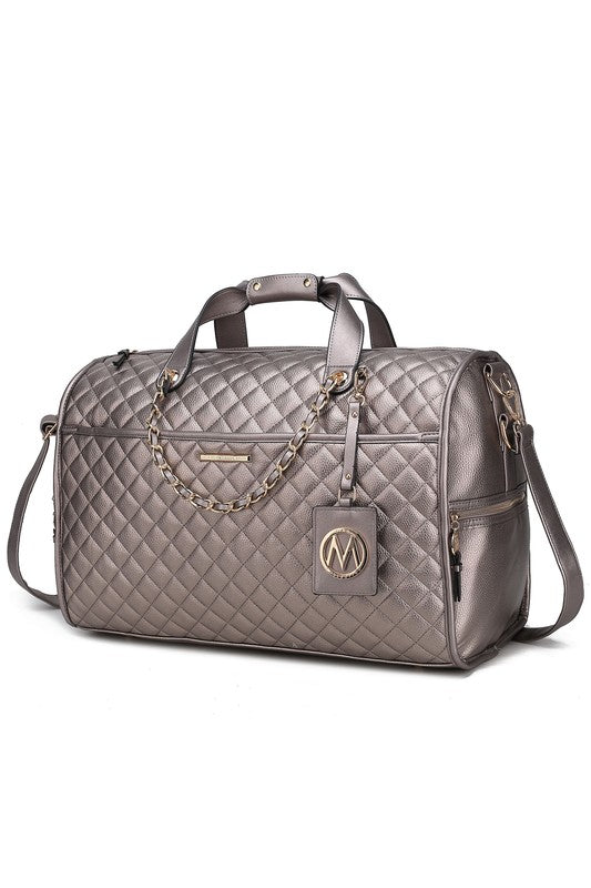 MKF Lexie Vegan Leather Women Duffle by Mia K