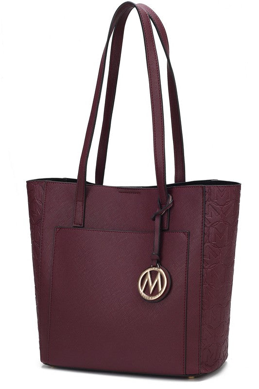 MKF Lea Vegan Leather Womens Tote Bag by Mia K