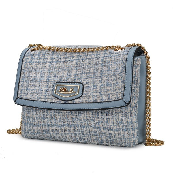 MKF Mackenzie Tweed Women's Shoulder Bag by Mia K