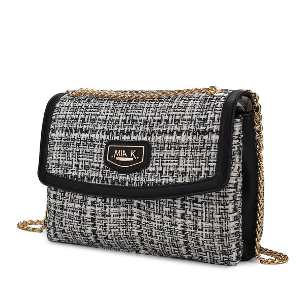 MKF Mackenzie Tweed Women's Shoulder Bag by Mia K