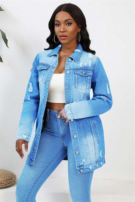 WOMEN FASHION DENIM JACKET