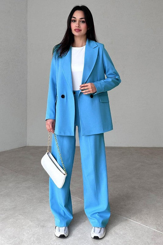 WOMEN FASHION BLAZERS SUIT SET