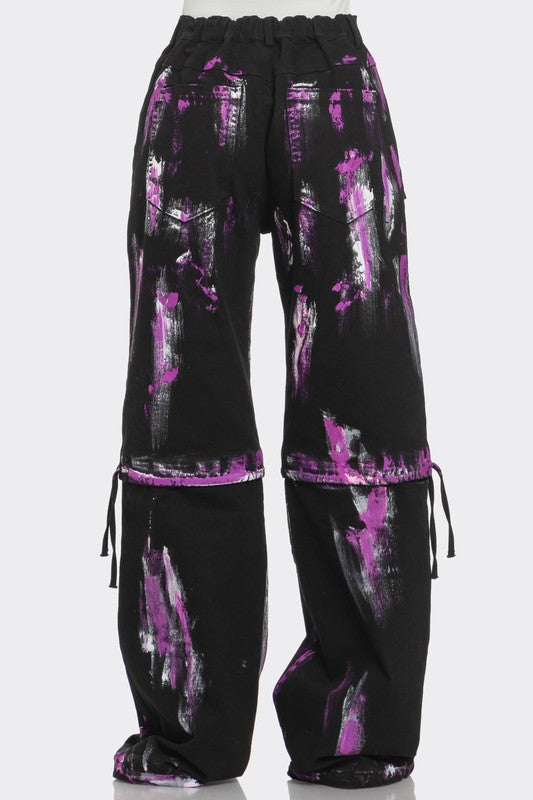 Urban Graffiti Cargo Pants