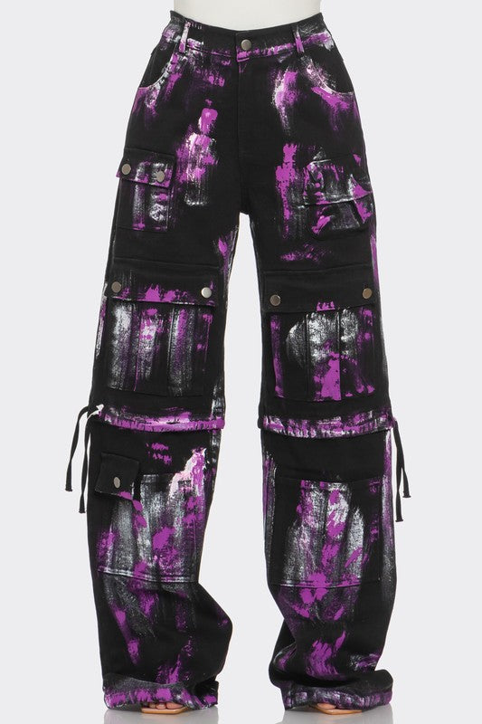 Urban Graffiti Cargo Pants