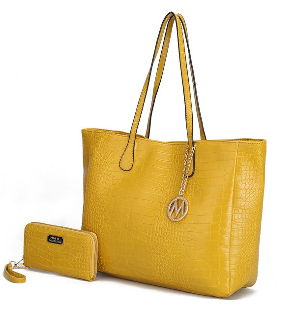 MKF Sadie Oversize Tote & Wallet Set by Mia K