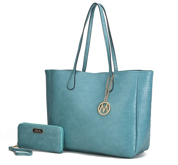 MKF Sadie Oversize Tote & Wallet Set by Mia K