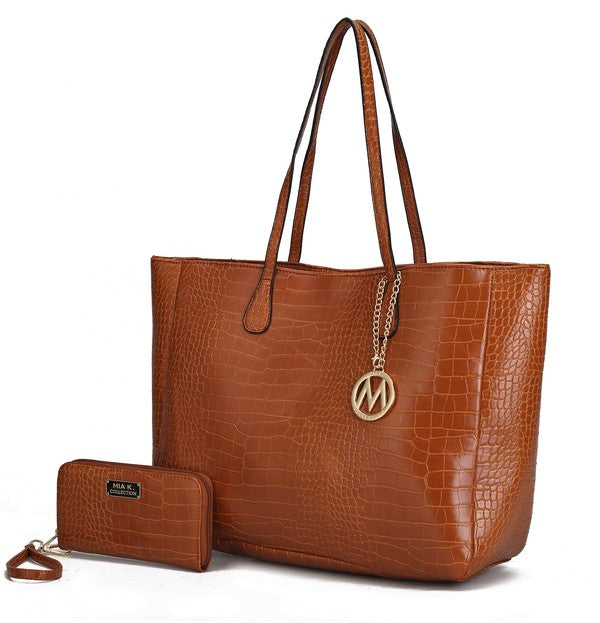 MKF Sadie Oversize Tote & Wallet Set by Mia K