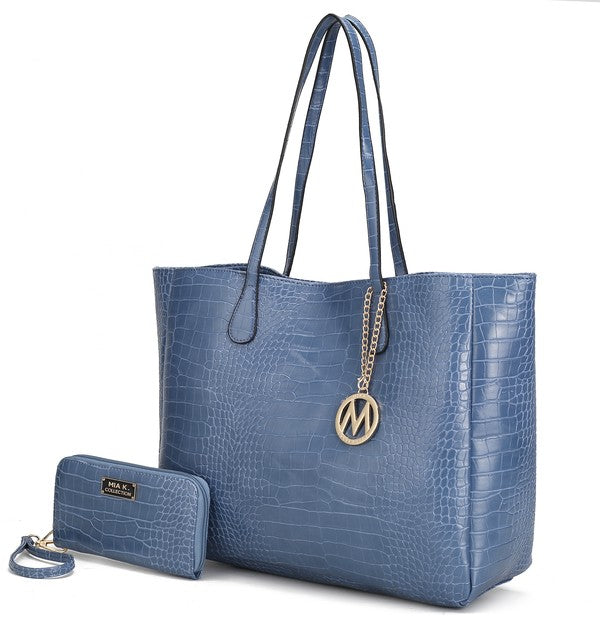 MKF Sadie Oversize Tote & Wallet Set by Mia K