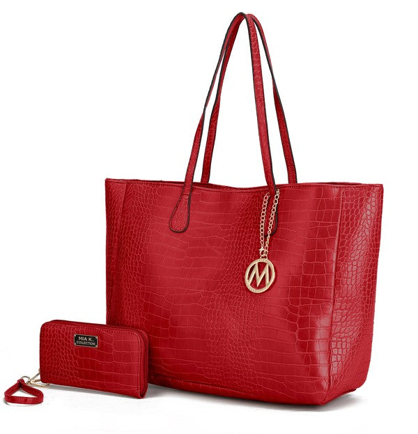 MKF Sadie Oversize Tote & Wallet Set by Mia K