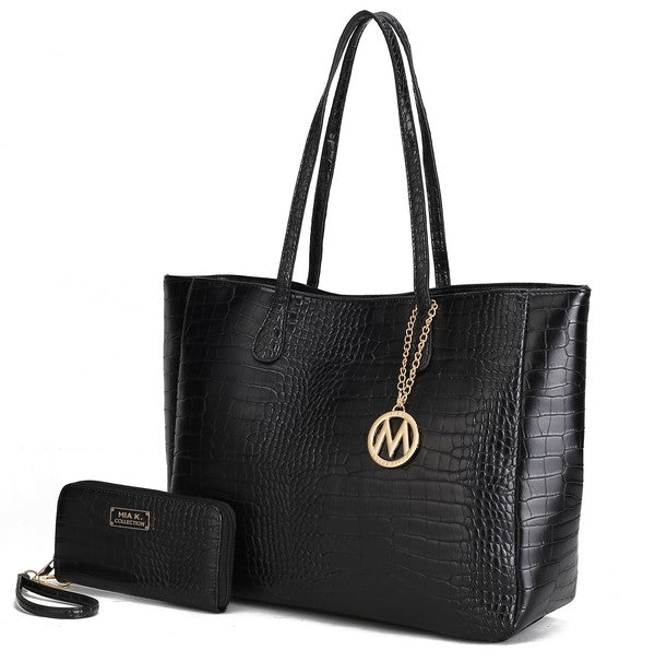 MKF Sadie Oversize Tote & Wallet Set by Mia K