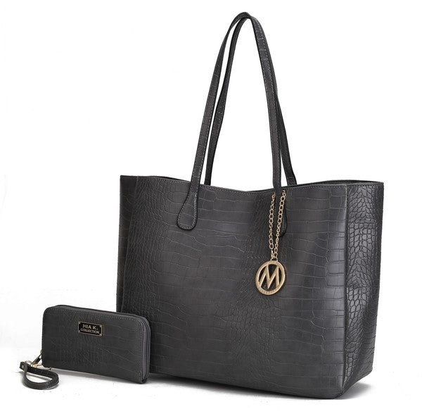 MKF Sadie Oversize Tote & Wallet Set by Mia K