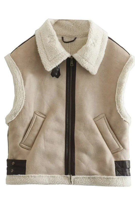 WOMEN FASHION TRUCKER VEST