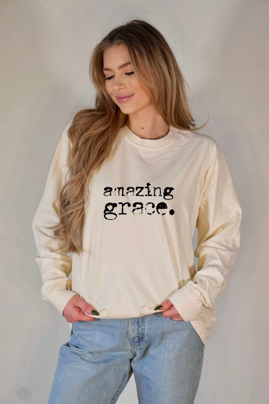 Amazing Grace Long Sleeve Tee