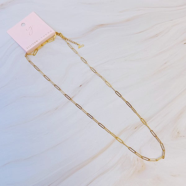 Over Your Heart Dainty Link Chain Necklace