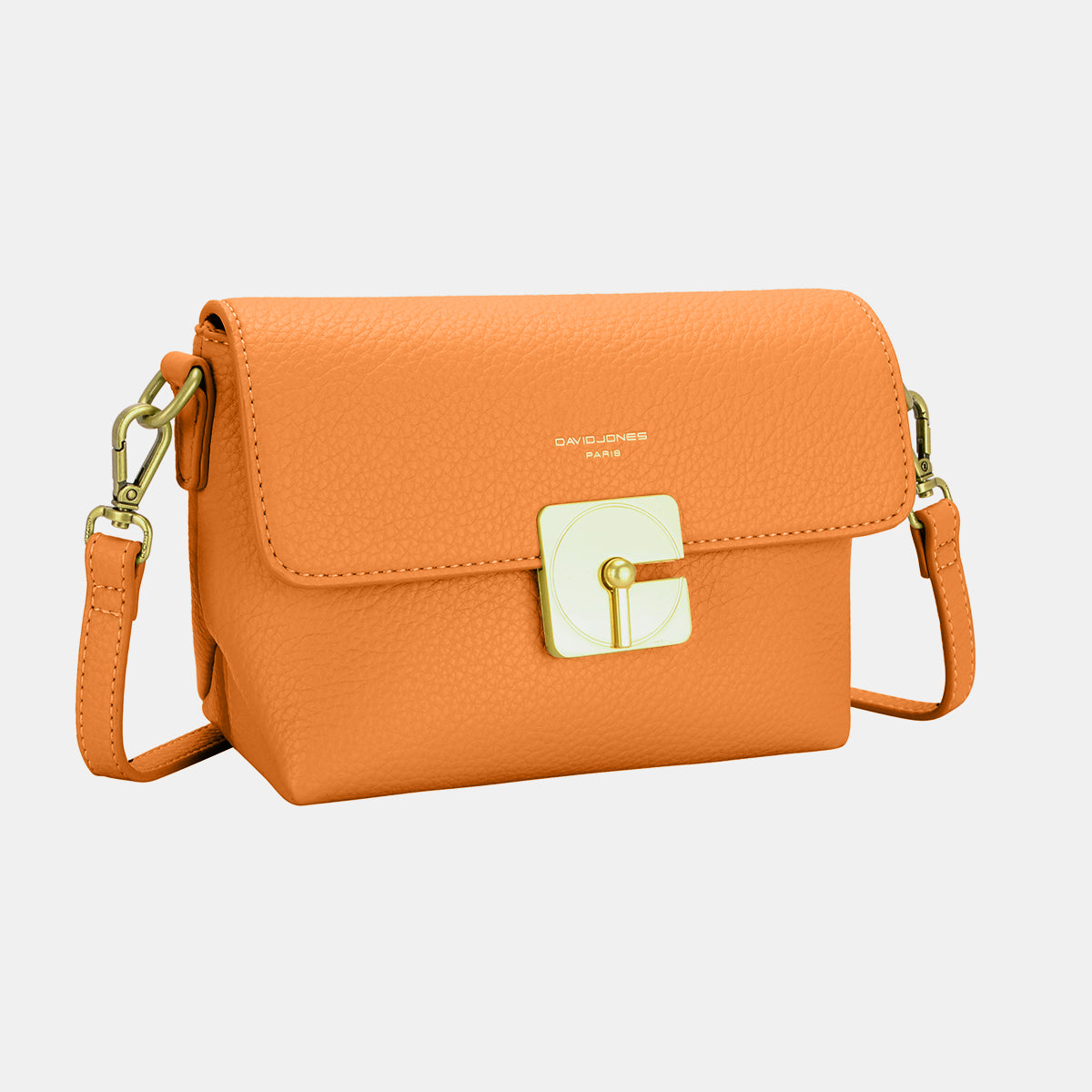 David Jones PU Leather Crossbody Bag