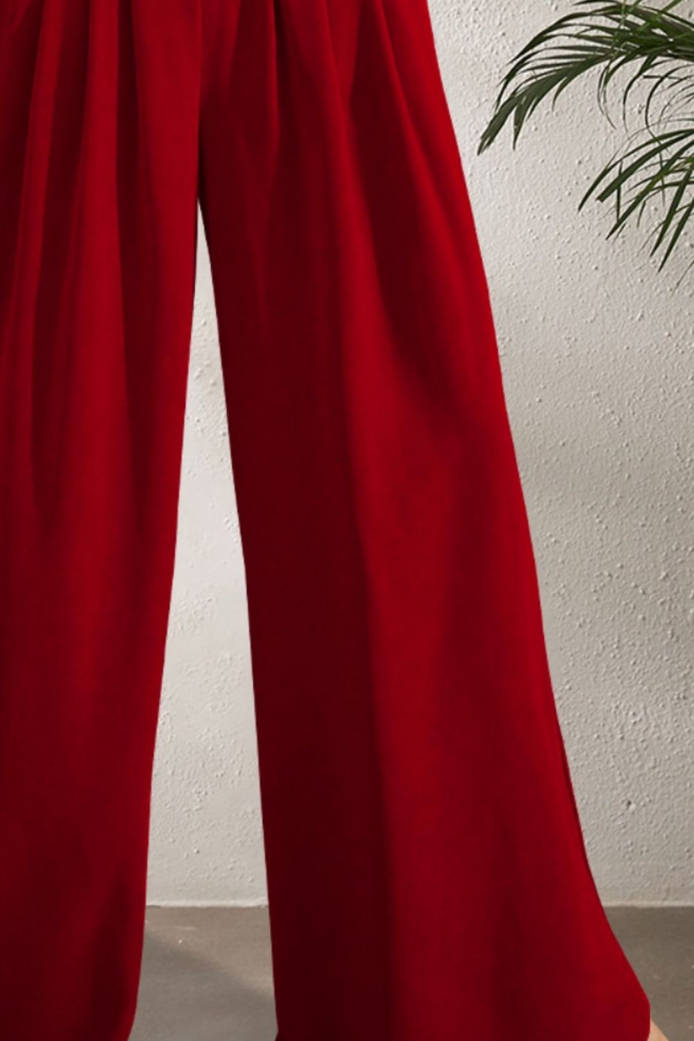 FAM-FAM High Waist Wide Leg Pants