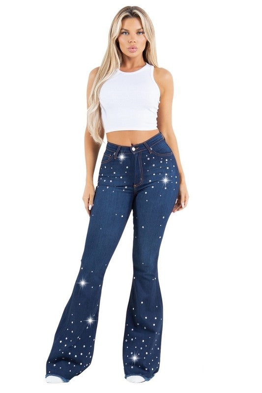 Vegas Glam Bell Bottom- Inseam 30